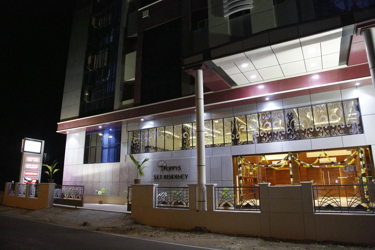Poppys S.E.T Residency Hotel Kumbakonam Exterior foto